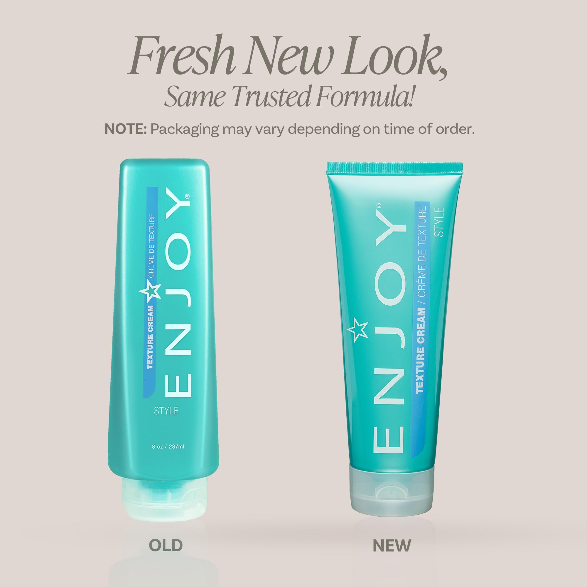 Enjoy Texture Cream color-safe-formula supports color brilliance and fade resistance.