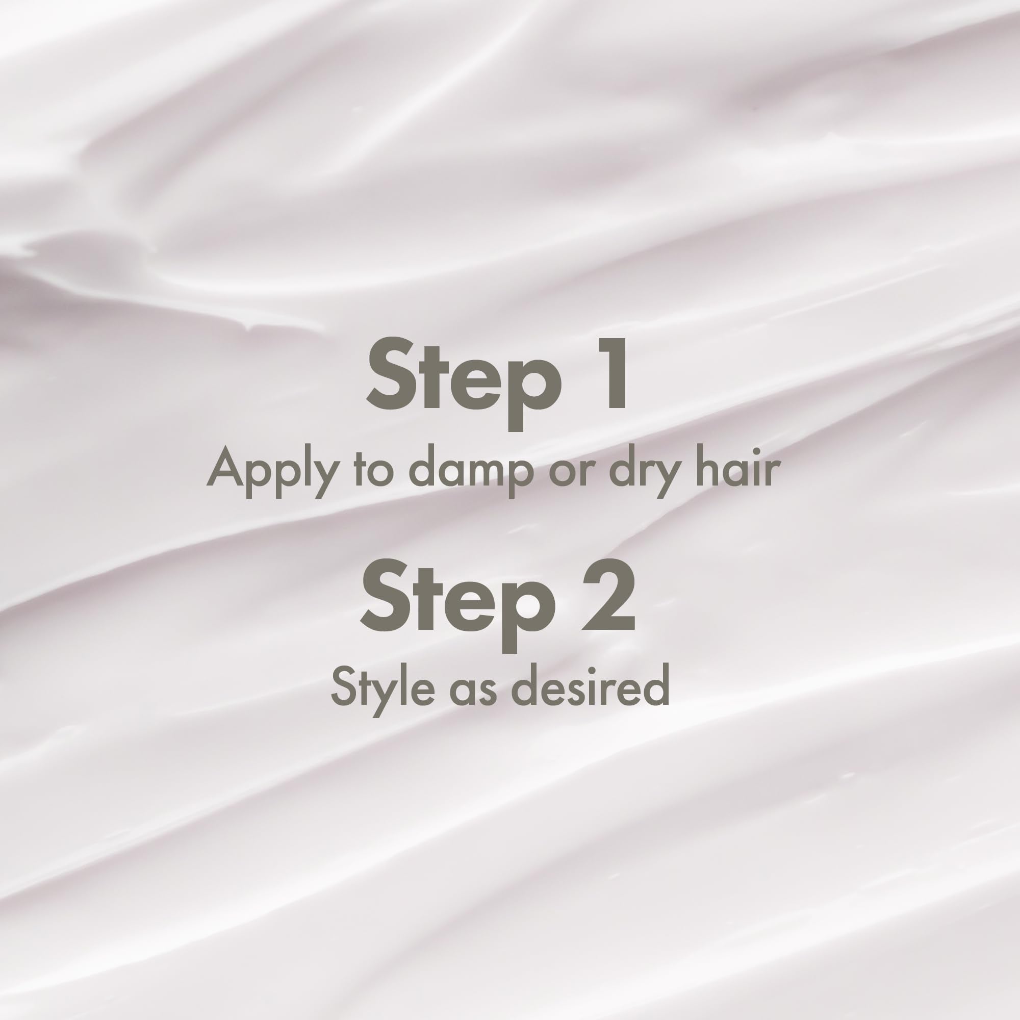 Enjoy Texture Cream styling-ready-hair shows ready-to-use look with flexible hold.