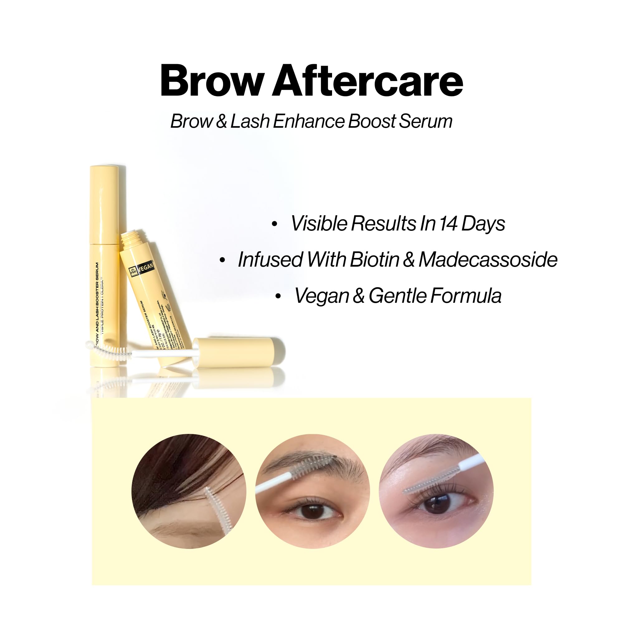 Entropy Makeup Brow Bleach Kit hypoallergenic label signals skin-friendly brow lightening