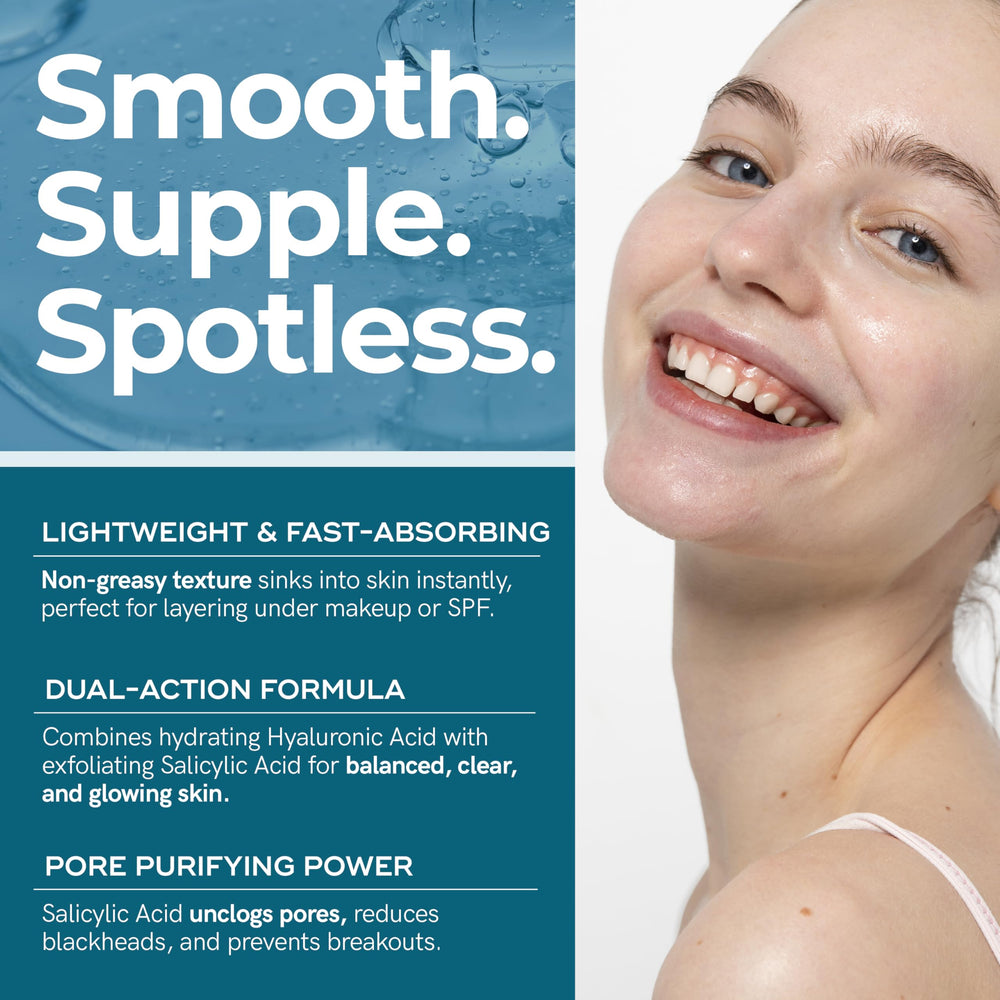 Envy Hyaluronic Serum pore action image suggesting clearer, refined pores.