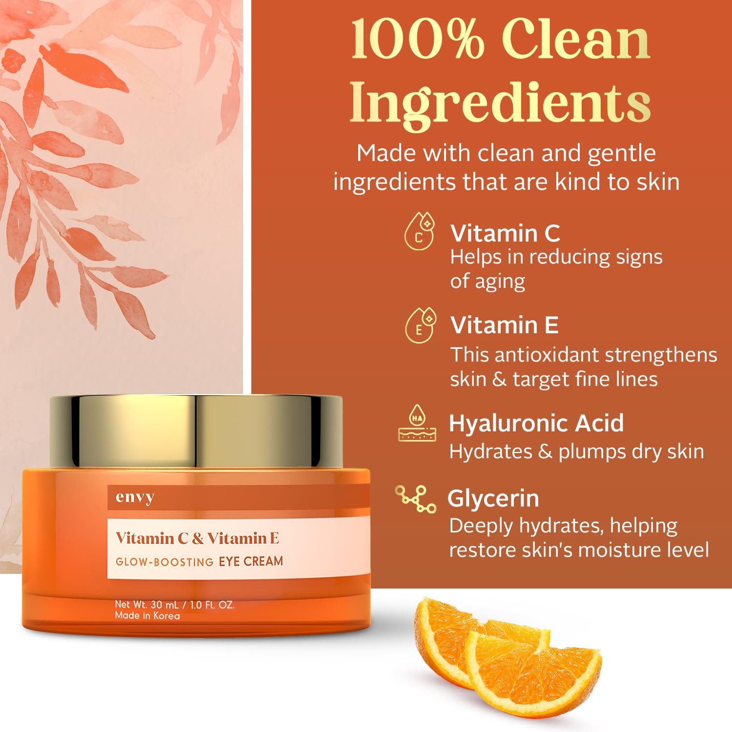 Envy Under Eye Cream being applied demonstrates gentle massage for a rested under-eye appearance.