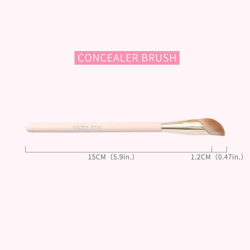 ENZO KEN flawless seamless application for puffy eyes and dark circles with concealer.