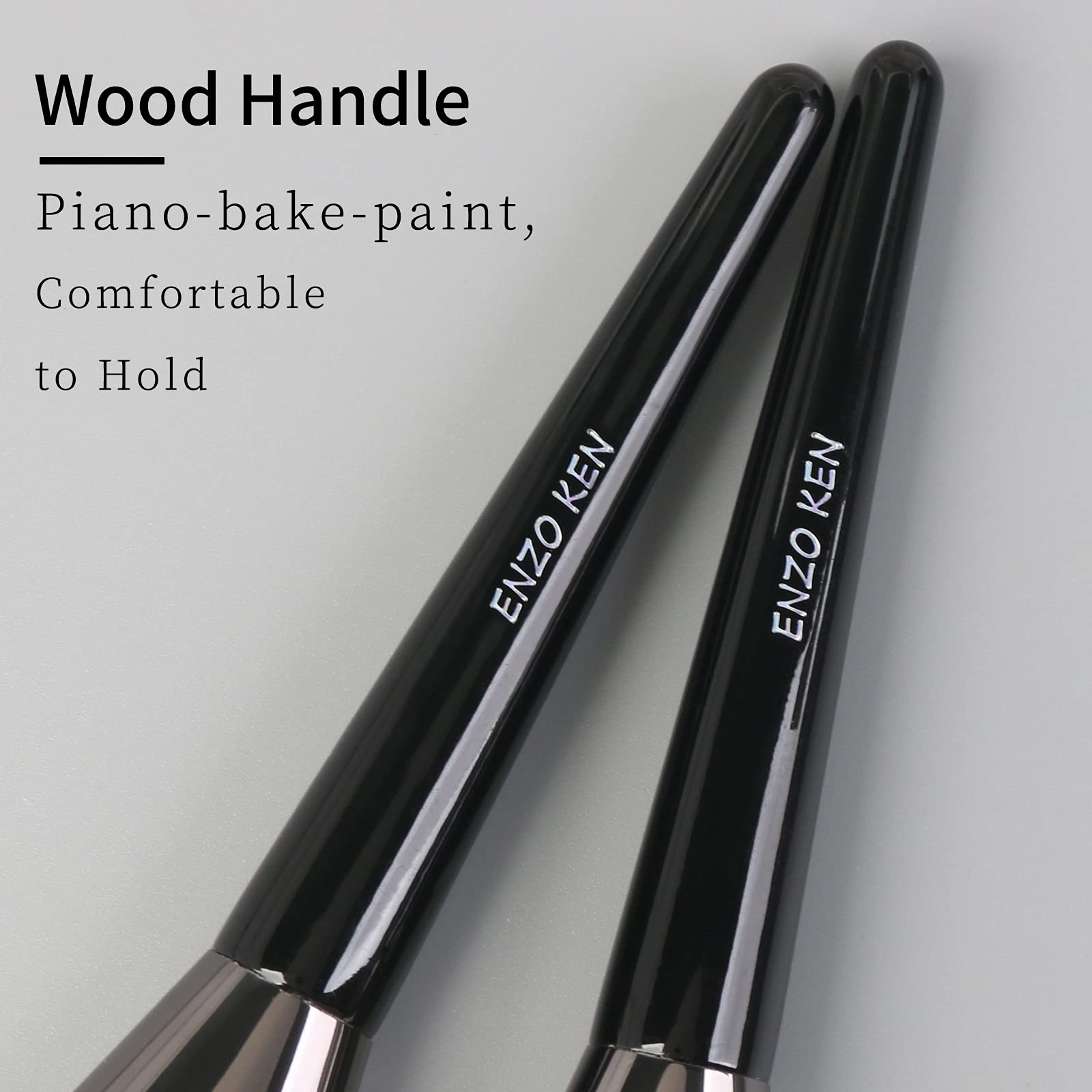 ENZO KEN liquid touch foundation brush enables precise, even complexion blending
