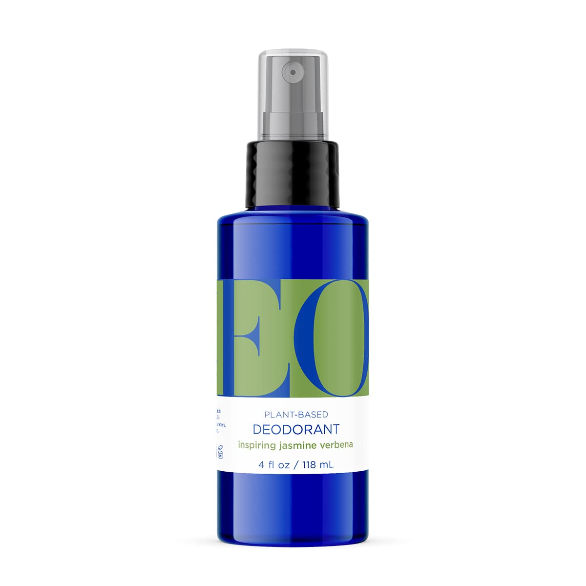 EO Jasmine Verbena Deodorant Spray bottle for daily fresh floral scent.