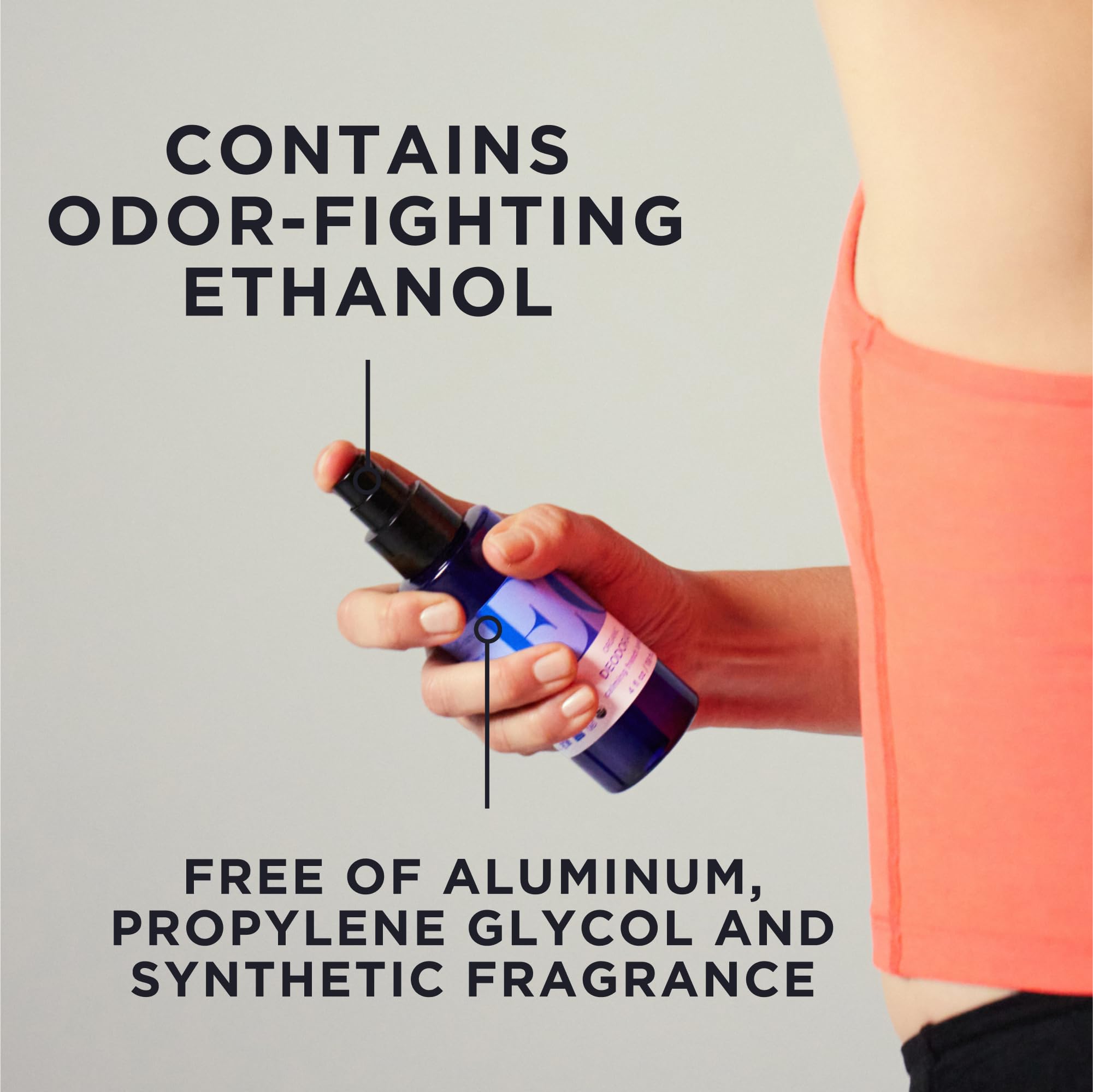 eo organic deodorant spray lavender mist delivers cooling aroma during workouts