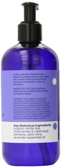 EO sulfate-free hand soap lavender pump displays gentle cleansing with skin-friendly feel