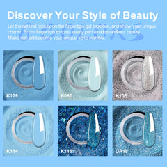 Eodci base, top coat and activator set ready for professional, long-lasting results
