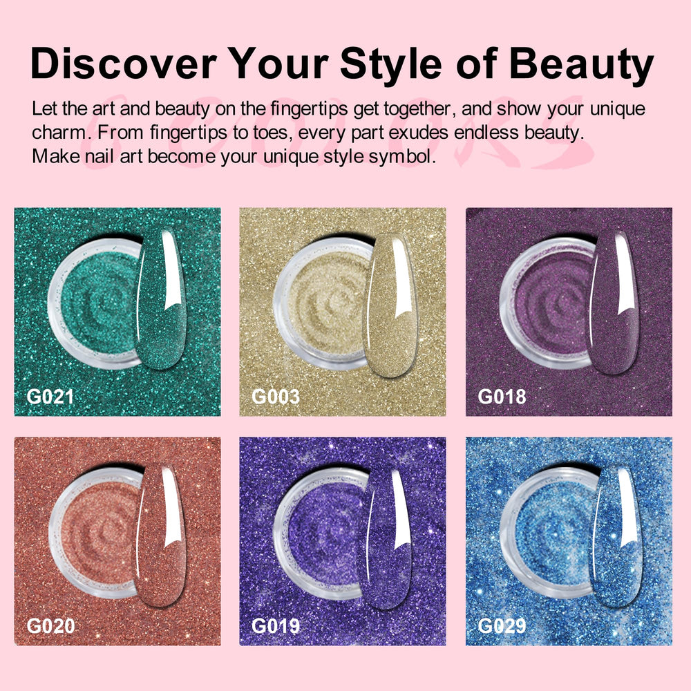 eodci green sparkle dip powder adds festive shimmer and lasting wear.