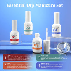 Eodci nail brush saver for precise, mess-free nail art application