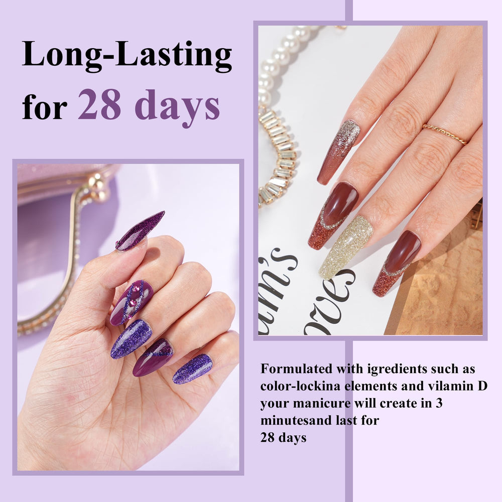 eodci top coat liquid seals shine and protects against chipping.