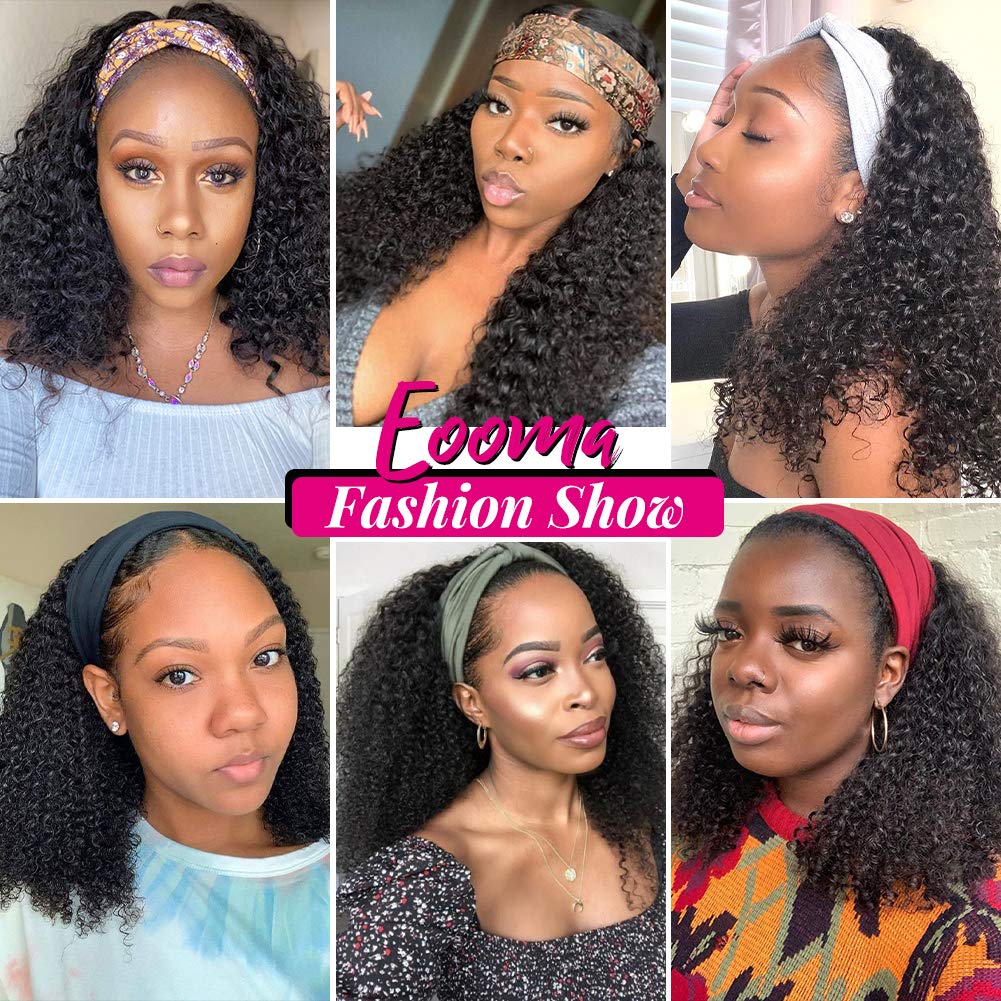 Eooma wig kit includes two color headbands for versatile styles