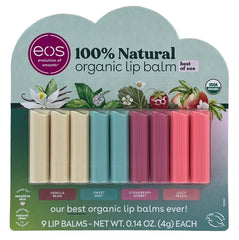 eos Best of eos Lip Balm vanilla bean stick provides lightweight moisture for sensitive lips