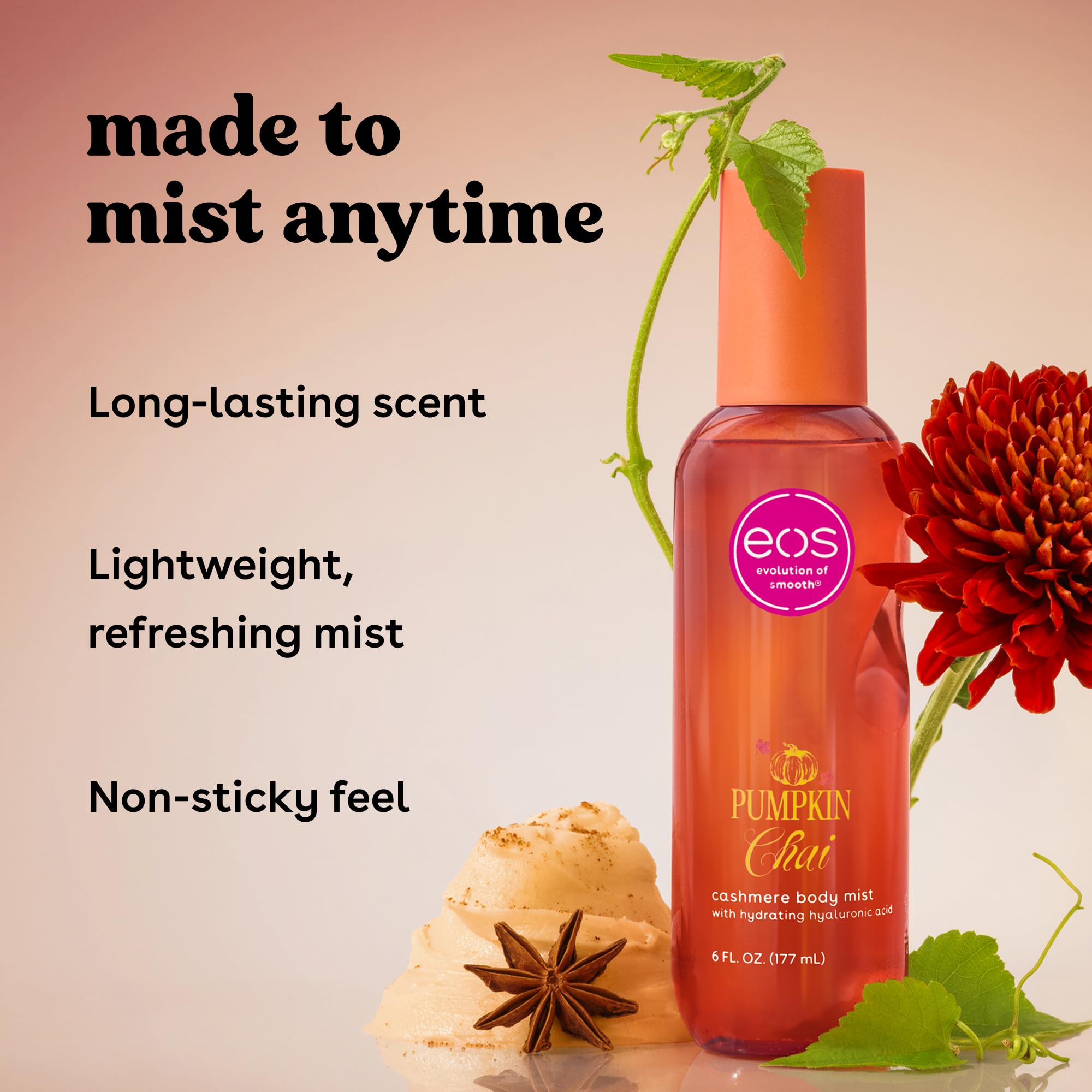 eos bottle beside matching lotion illustrating fragrance layering benefit