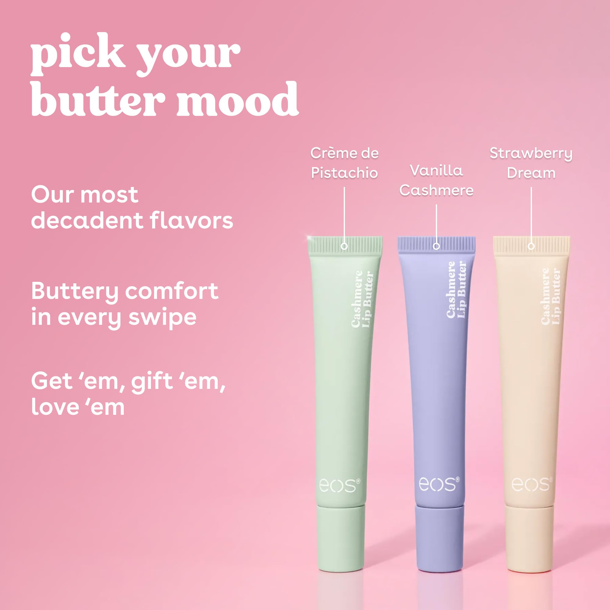 eos layered under lipstick showing compatible hydrating base