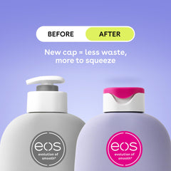 eos pump close-up highlighting easy dispensing and mess-free use