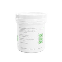 Epaderm 125g jar label close-up highlighting barrier-supporting moisture.