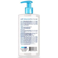 Epielle Baking Soda Pore Cleanser bottle closeup showing lightweight gel texture.