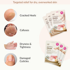 Epielle cooling therapy fridge-use shows refreshing hydration for hands and feet.