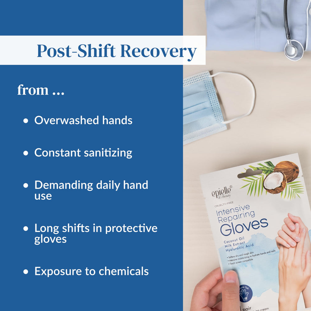 Epielle hand care gift set concept for spa-like at home gifting.