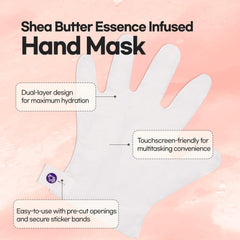 Epielle hand mask sunflower seed oil closeup emphasizes skin nourishment