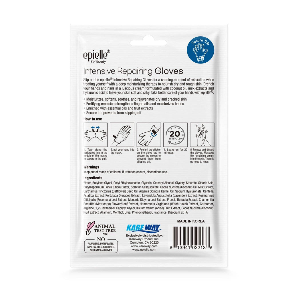 Epielle Intensive Repairing Hand Mask stocking stuffer gift idea.