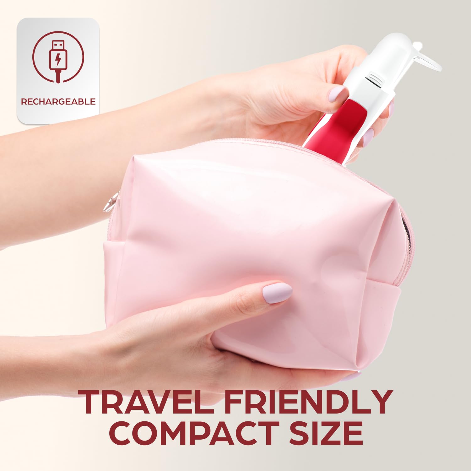 Epilady Legend 4 compact, lightweight device for comfortable home grooming.