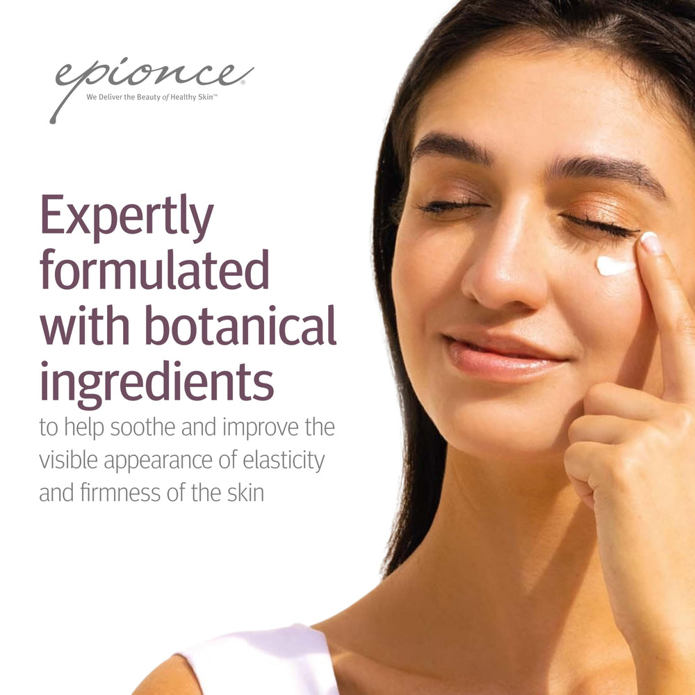 Epionce Enriched Firming Mask texture detail showing creamy, silky consistency.