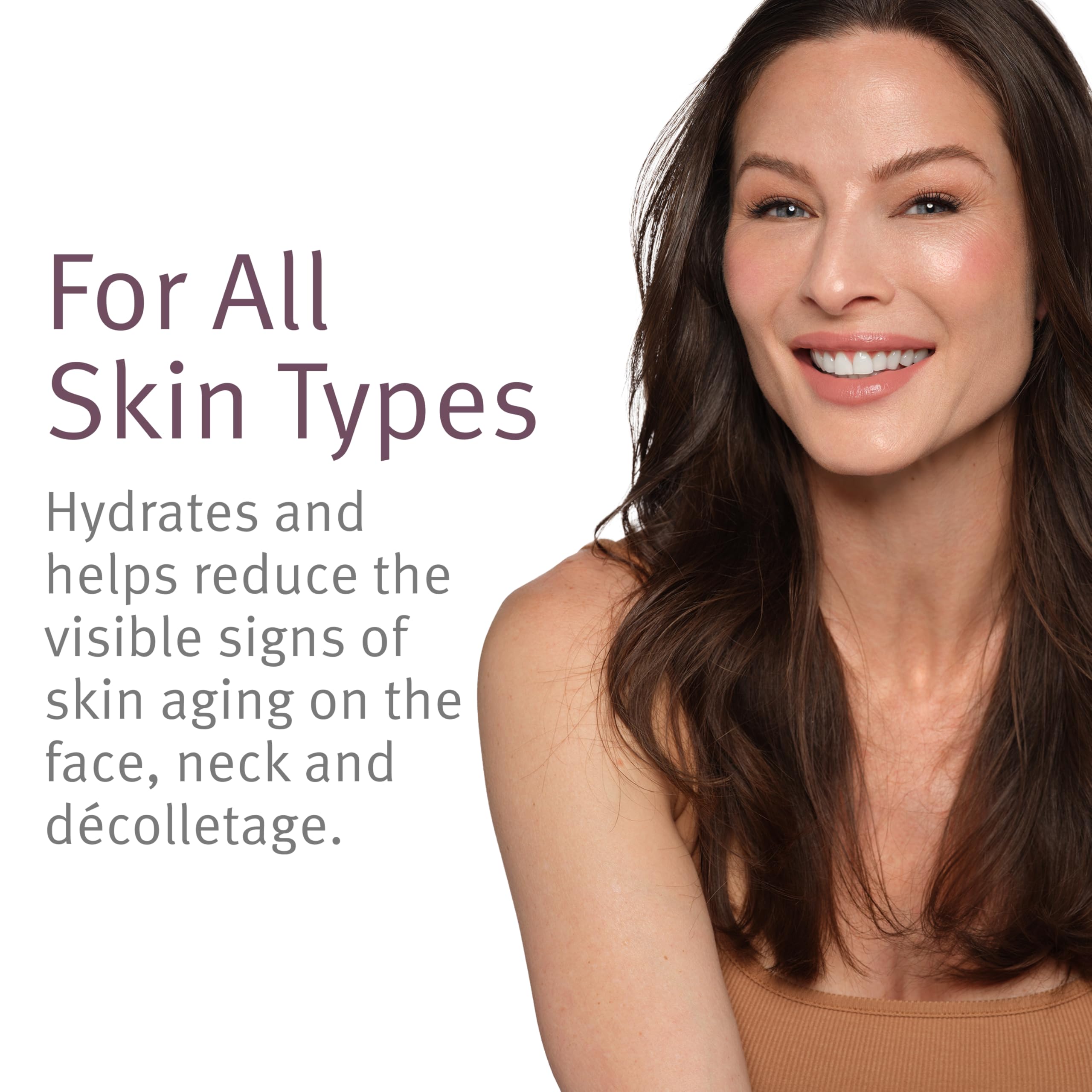 Epionce Intensive Nourishing Cream applied to face, enhancing moisture and comfort for sensitive skin.