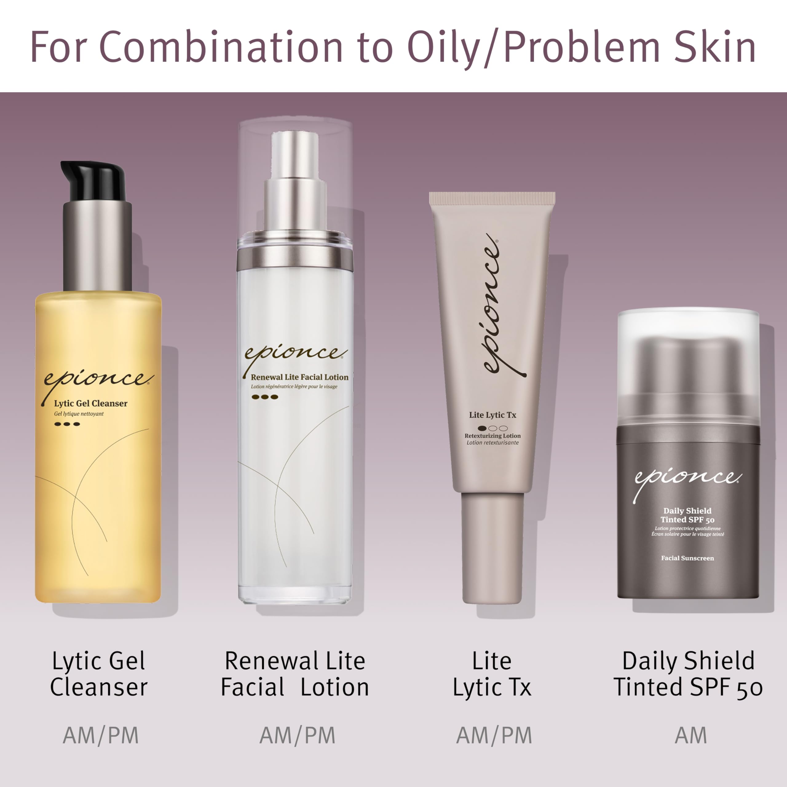 Physician-strength Epionce skincare inspires trust in the Lytic Gel Cleanser