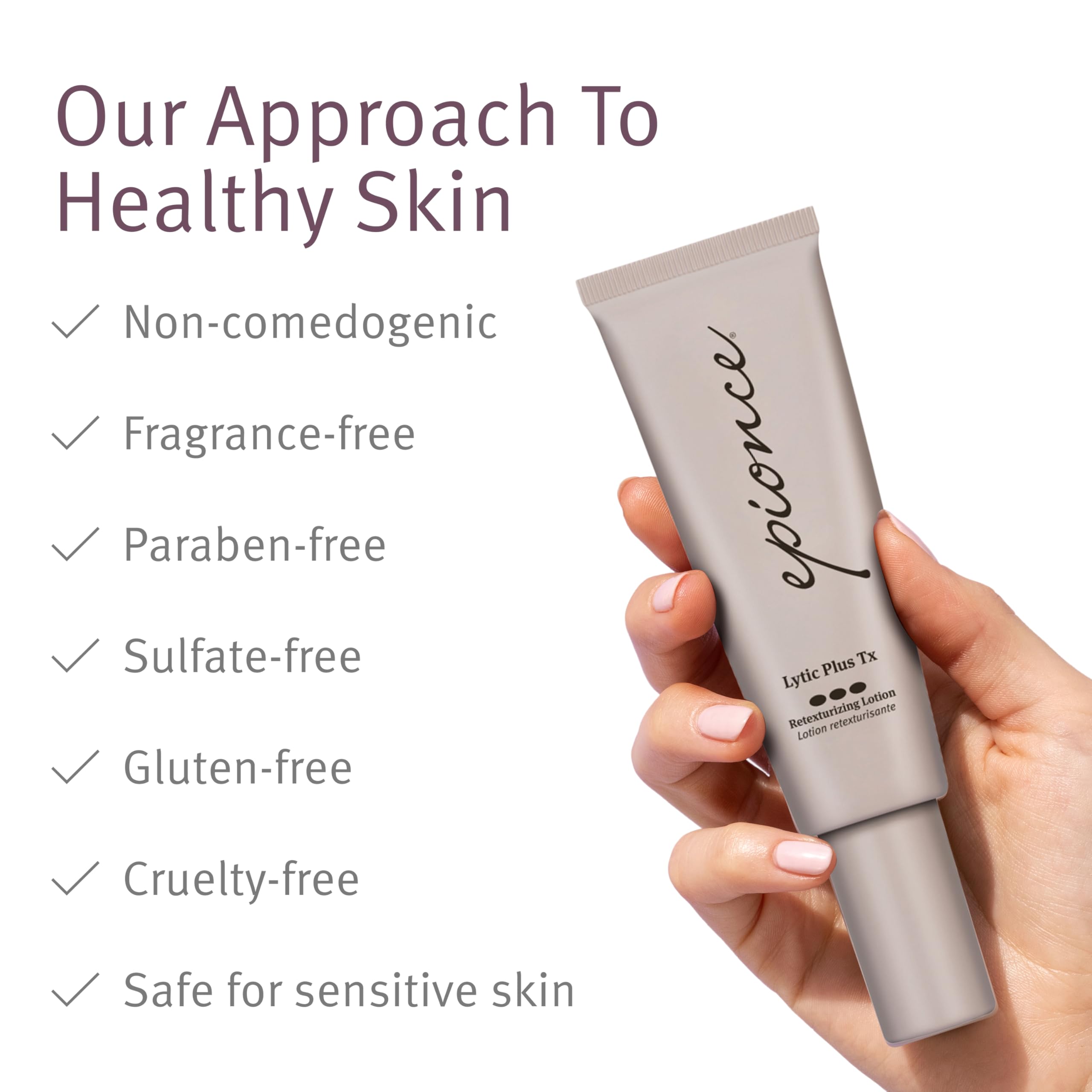 Epionce Lytic Plus Tx alongside Intense Defense Serum in regimen