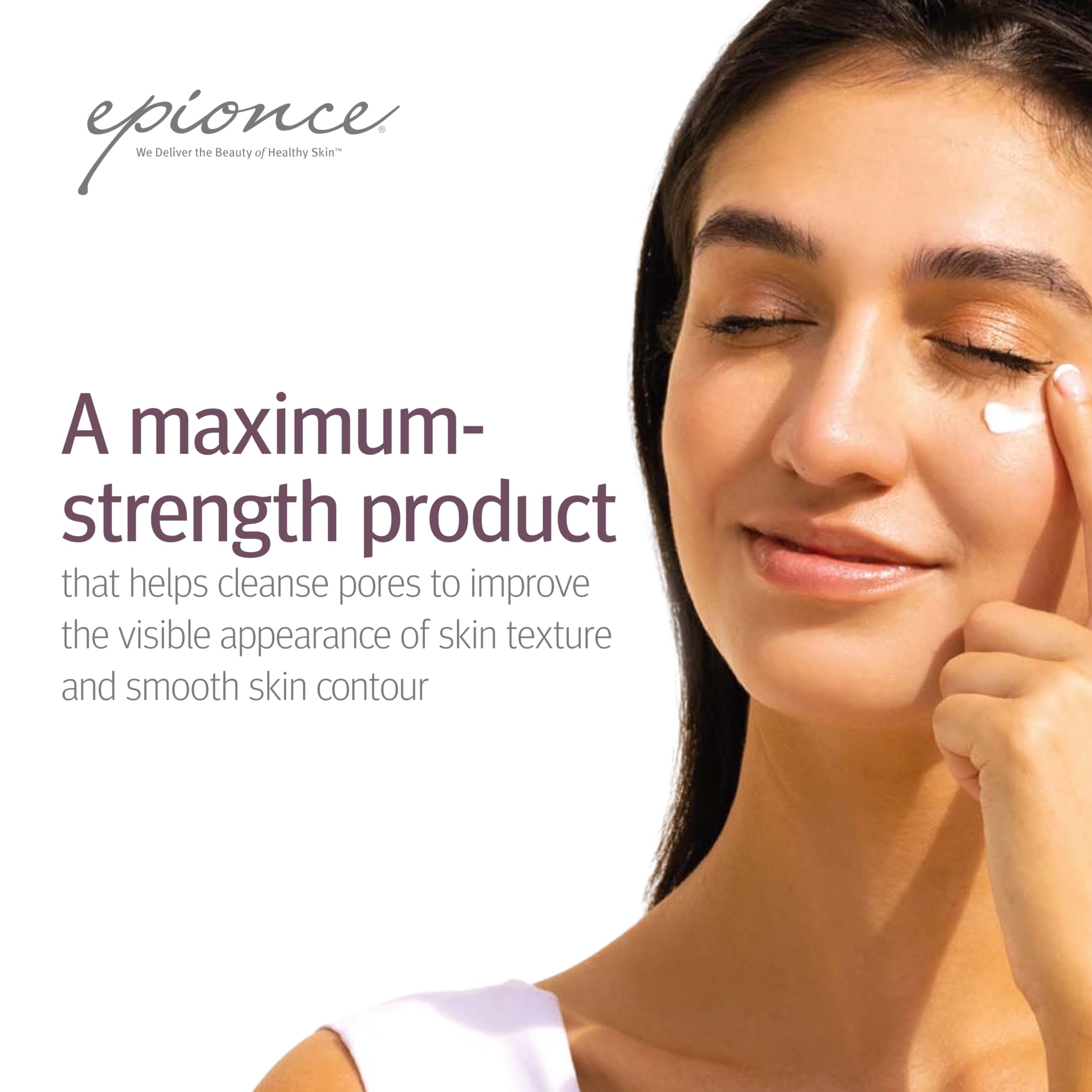 Epionce Lytic Plus Tx paired with Lytic Gel Cleanser in routine