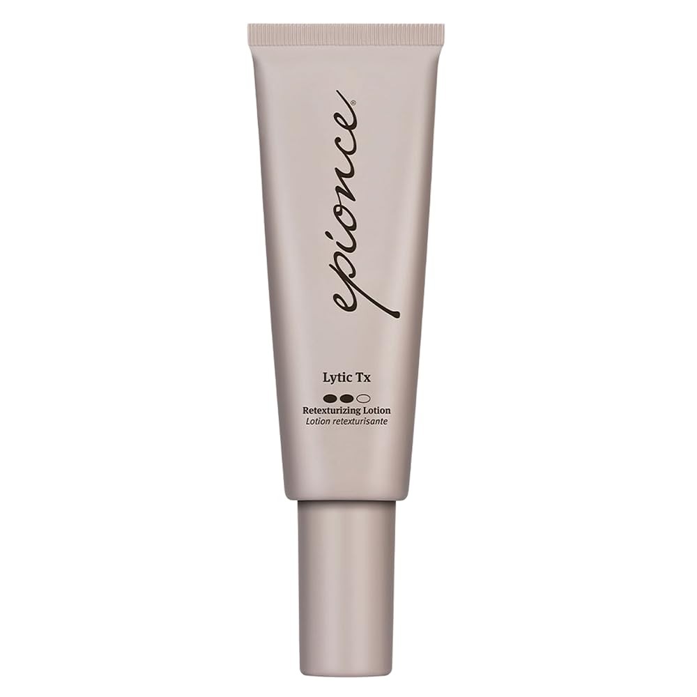Epionce Lytic Tx bottle closeup highlighting pore-clearing formula