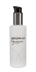 Epionce Milky Lotion Cleanser bottle highlighting hydrating formula for dry skin