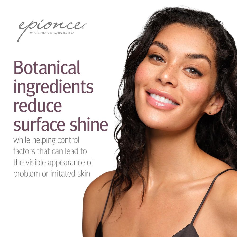Epionce Purifying Toner on display conveys spa-like daily cleansing.