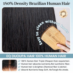 EQ DUOUPA 180-density bob wig 10 inch view demonstrates fullness and shape