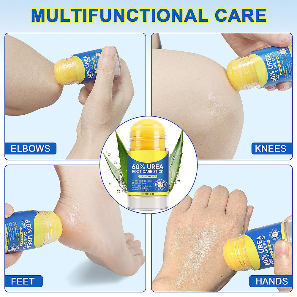 Eqimznv 60% Urea Stick portable travel size enables on-the-go moisture.