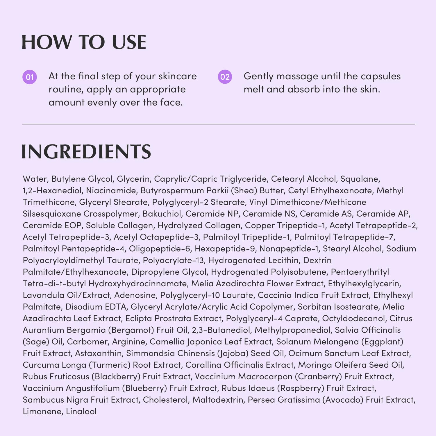 EQQUALBERRY routine use for morning and night
