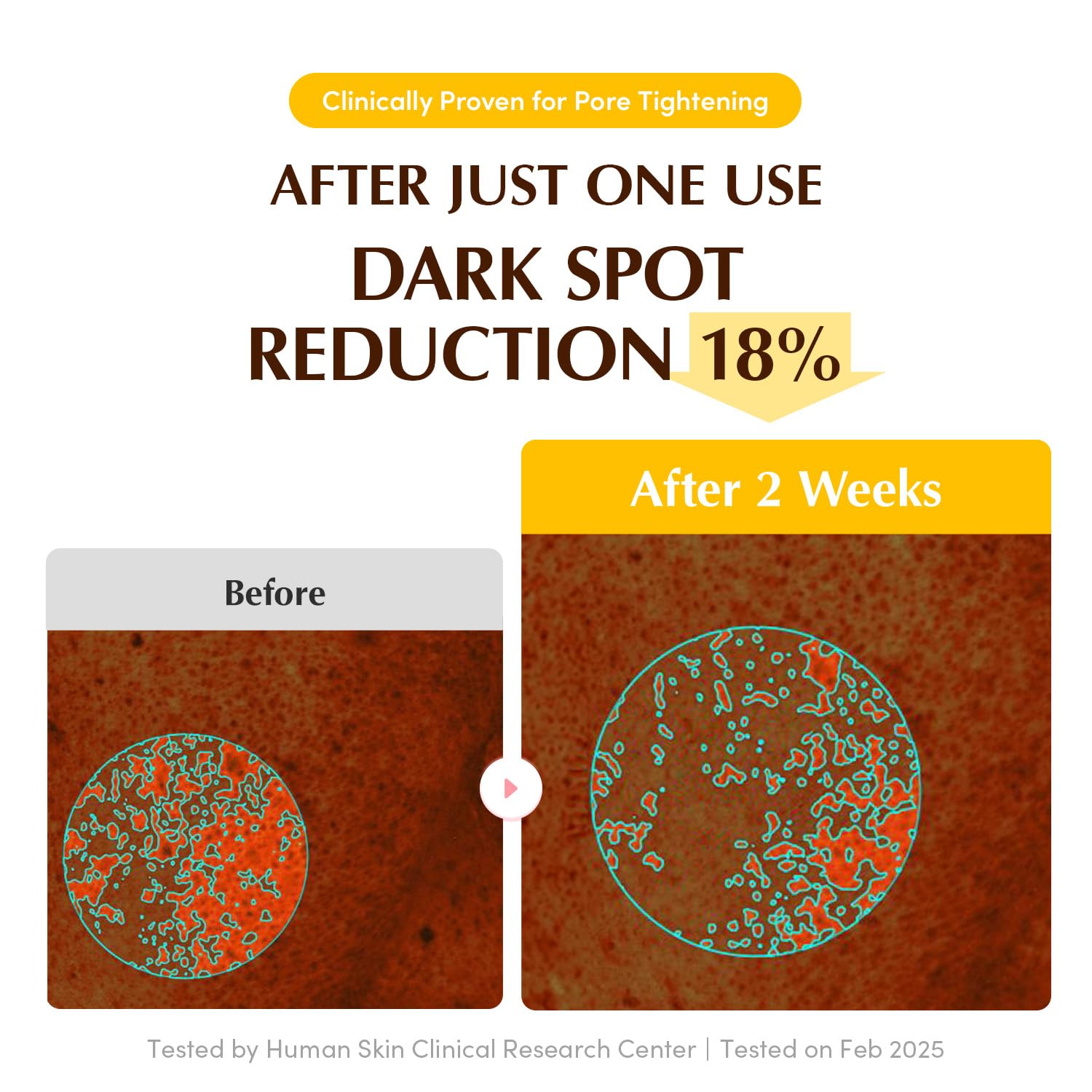 EQQUALBERRY Glow Up Mask close-up on skin with radiance