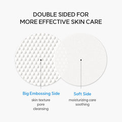 eqqualberry Swimming Pool Toner Pads hyaluronic acid complex image suggests deep hydration.
