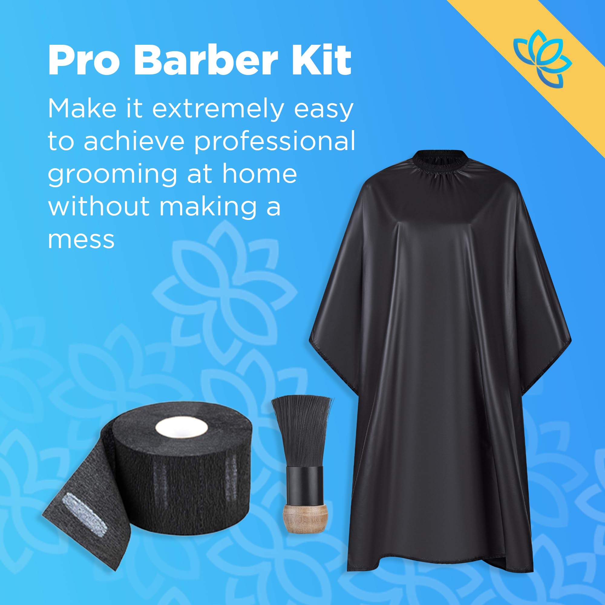Equinox International hair grippers grip hair securely for fading and texturing.