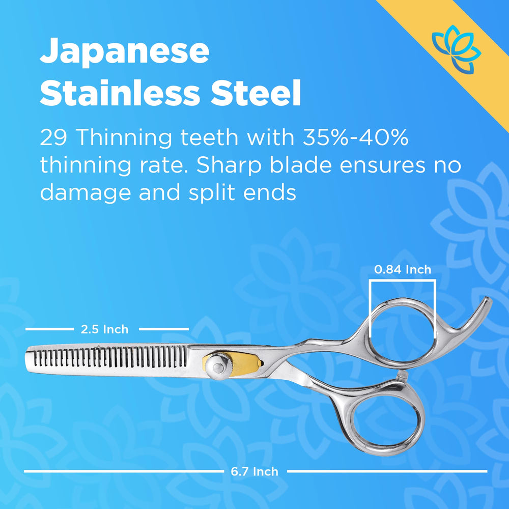 Equinox International straight razor with Derby blades for clean edge work.