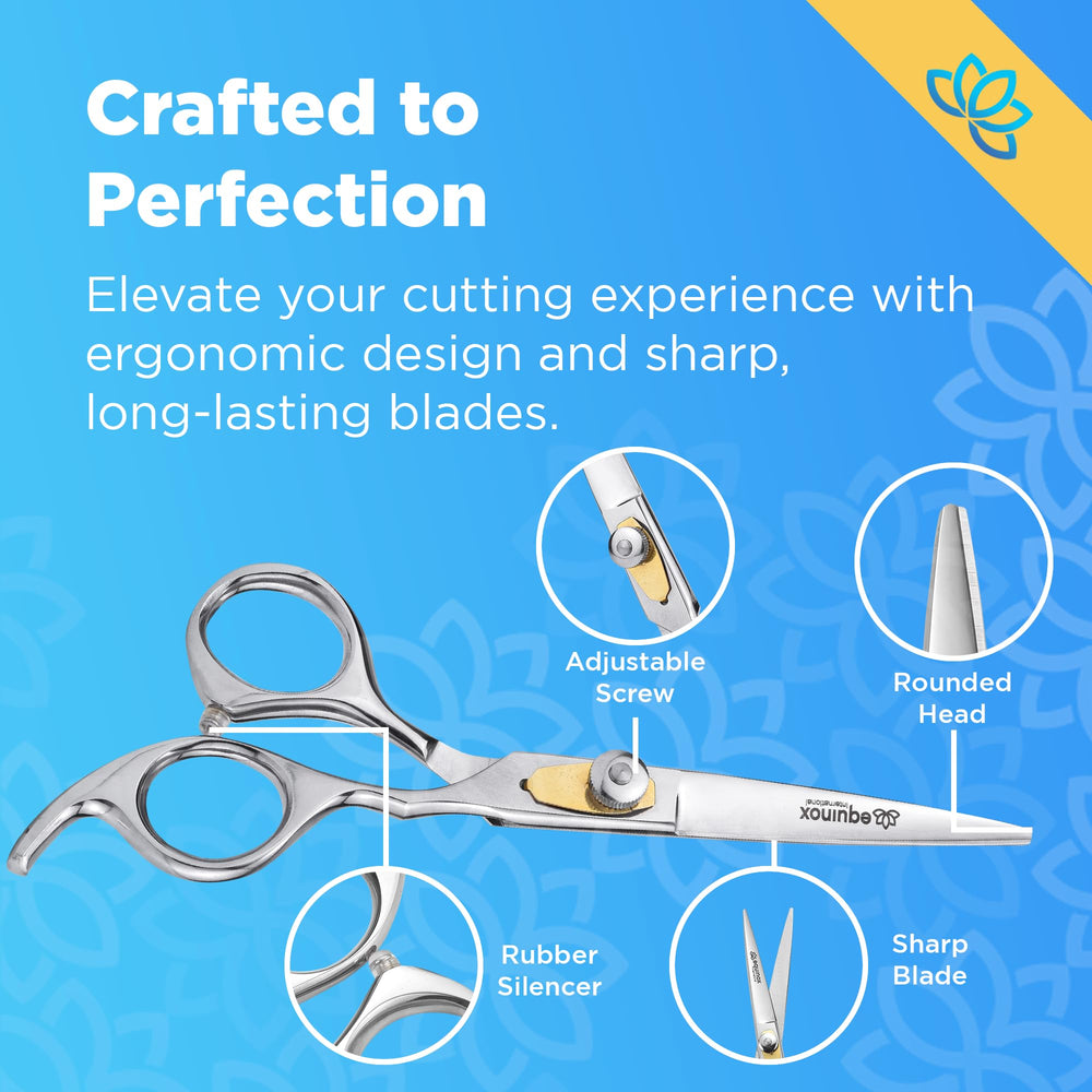 Equinox International thinning shears offer texture and controlled thinning for versatile finishes.