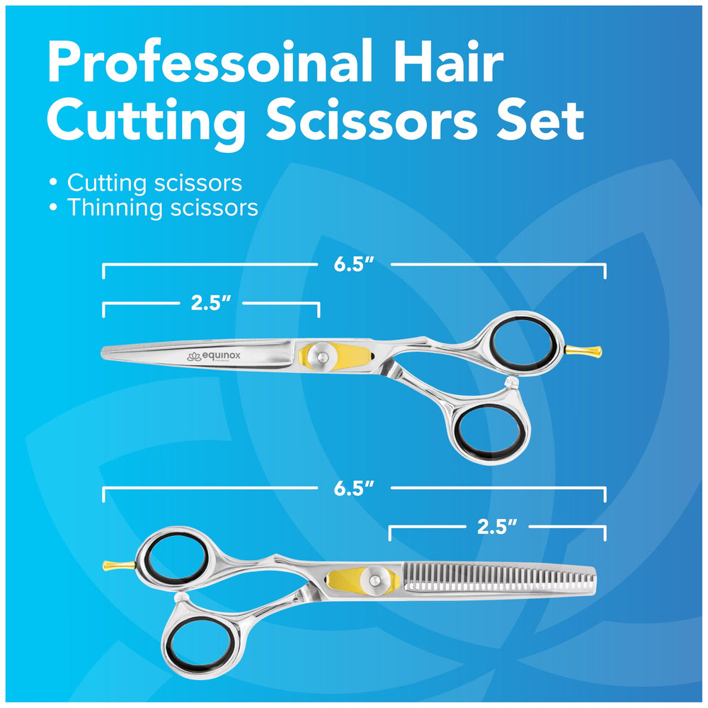 Equinox International Razor Edge set packaging showcases professional-grade tools for home or salon use