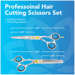 Equinox International Razor Edge set packaging showcases professional-grade tools for home or salon use