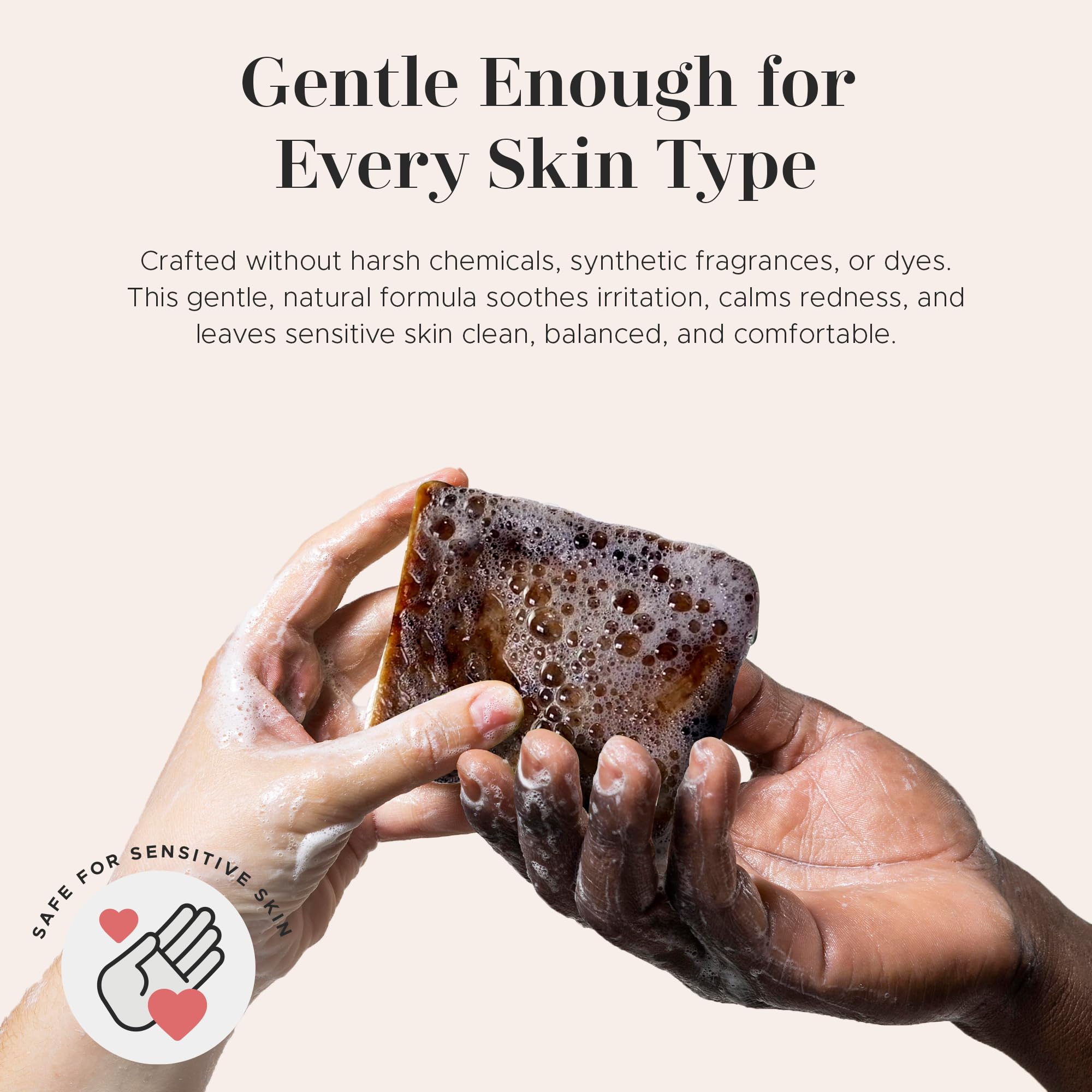 Era of Nature African Black Soap Ghana-sourced ingredients reflect traditional craftsmanship for pure daily cleansing.