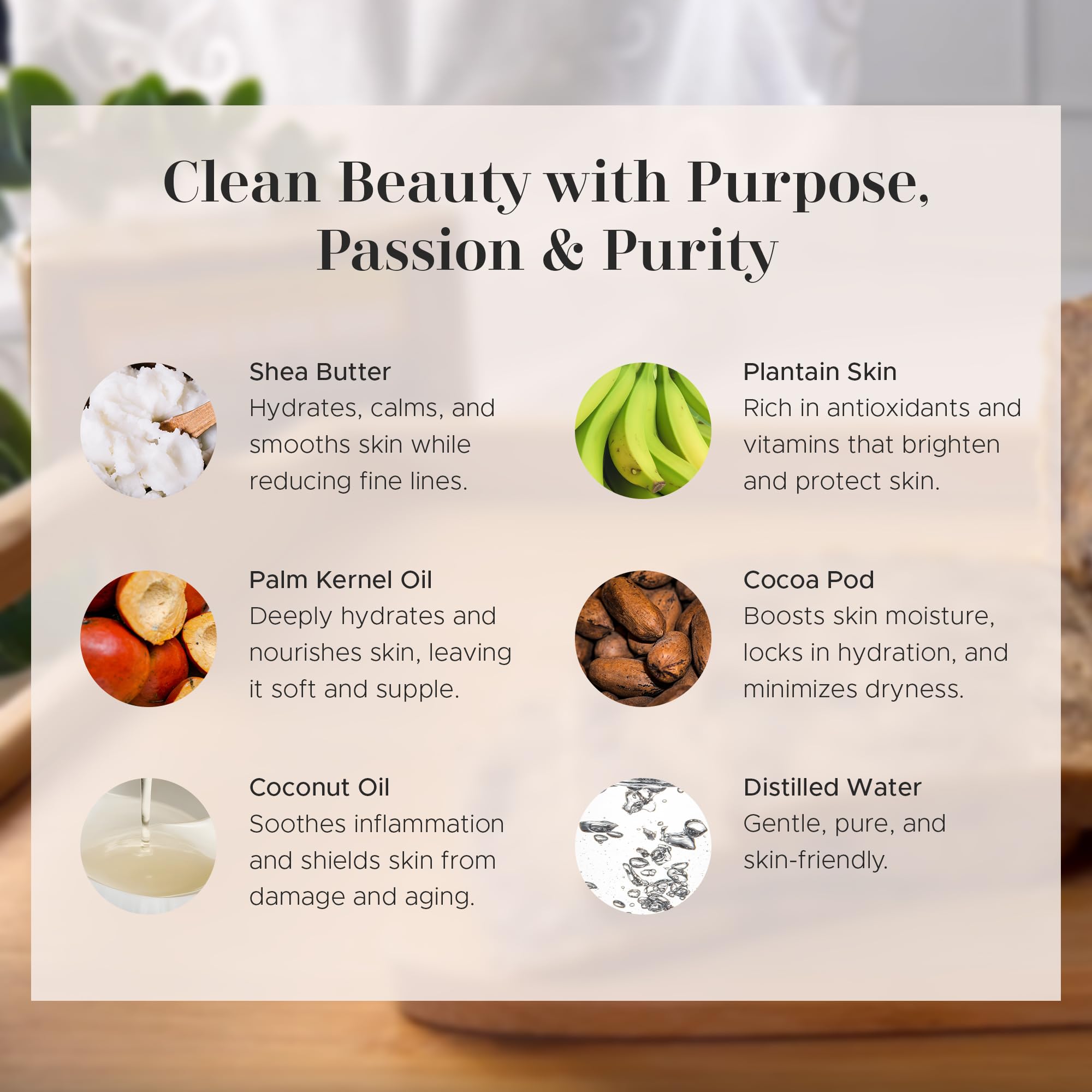Era of Nature African Black Soap in hand for gentle facial cleansing and exfoliation