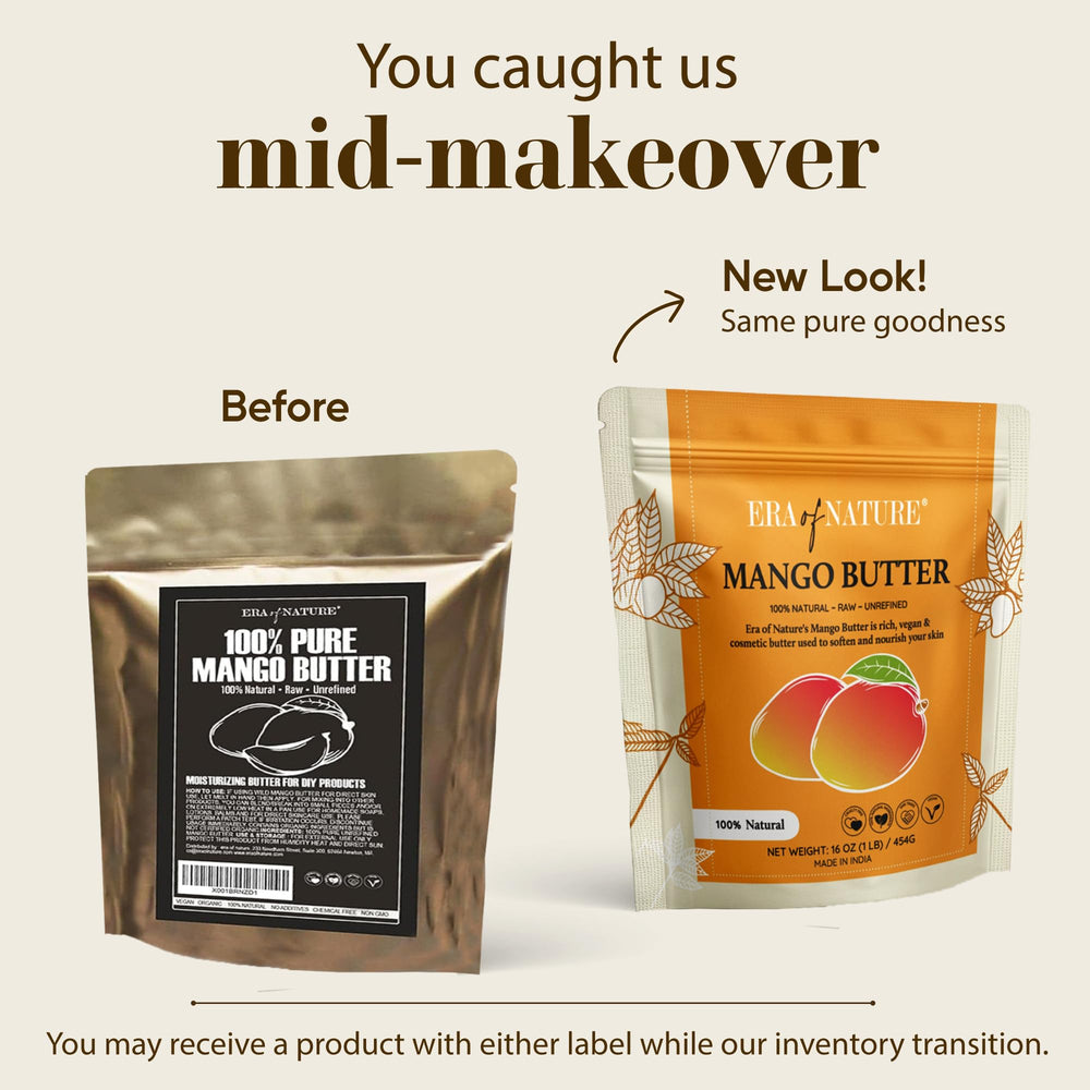 era of nature mango butter ethically sourced from India supports artisan communities