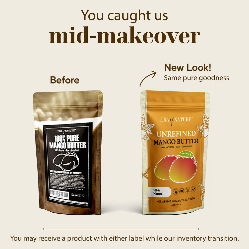 era of nature artisanal mango butter ingredient bundle for skincare kits