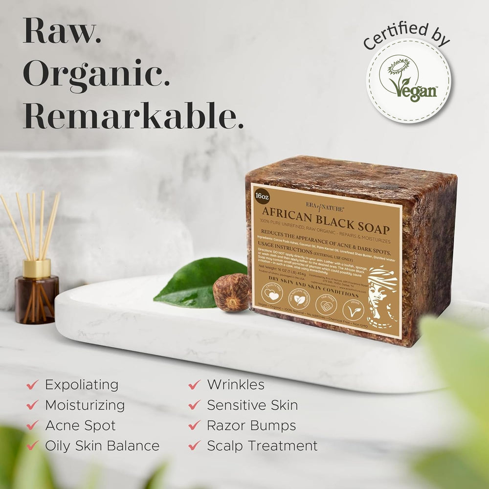 Era of Nature Shea Butter-infused soap delivers natural moisturization and skin-softening benefits.