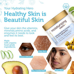 Era Organics Advanced Face Moisturizer texture close-up reveals smooth non-greasy finish.